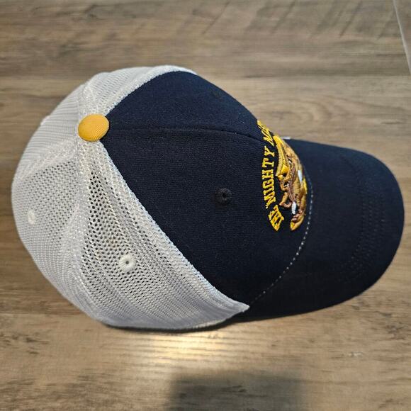 Vintage PFW Mighty Masterdons Musclehead Fitted Hat Cap Black Purdue University - Picture 8 of 11